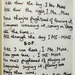 I Me Mine (Beatles Cover)