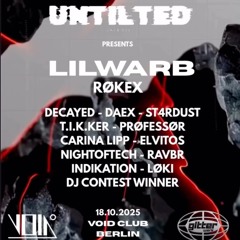 DJ CONTEST Untilted x Gitterwerk VOID Club Berlin SYLAD  HARD TECHNO & SCHRANZ MIX