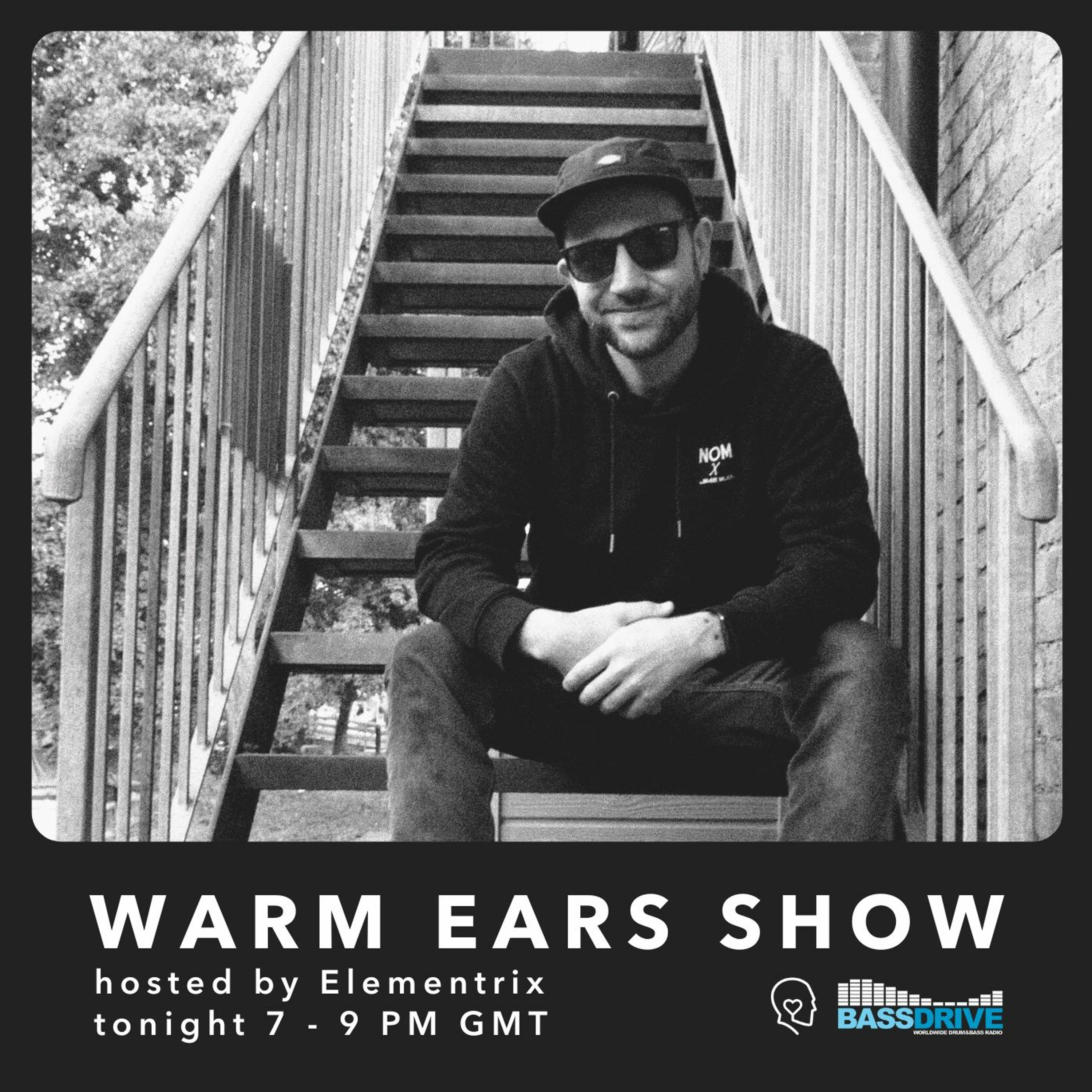 Warm Ears Show hosted by Elementrix @Bassdrive.com | 7 Year Anniversary (23rd Oct 2022) episode artwork