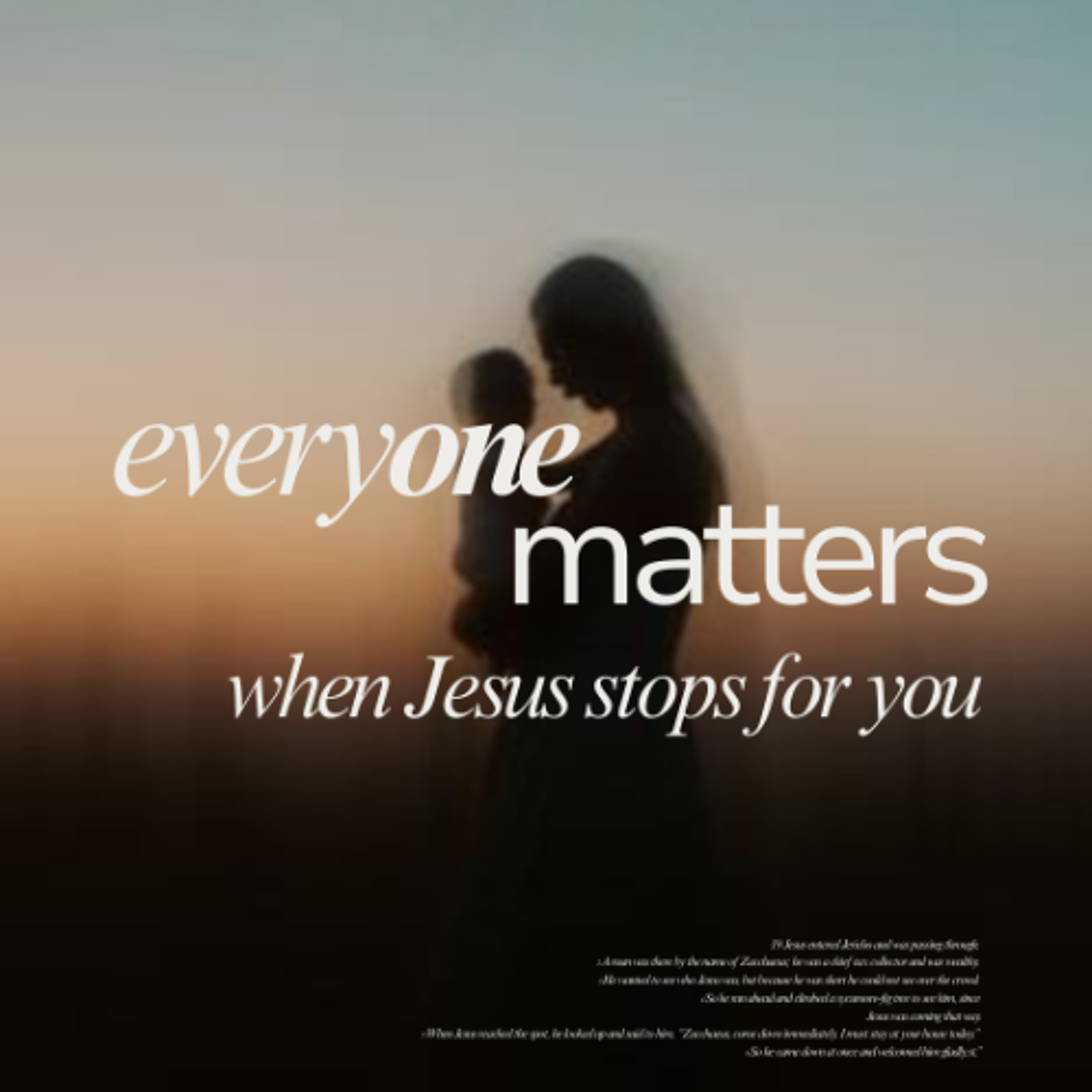 26/01/25 | When Jesus stops for you | Dave Schnitter episode artwork