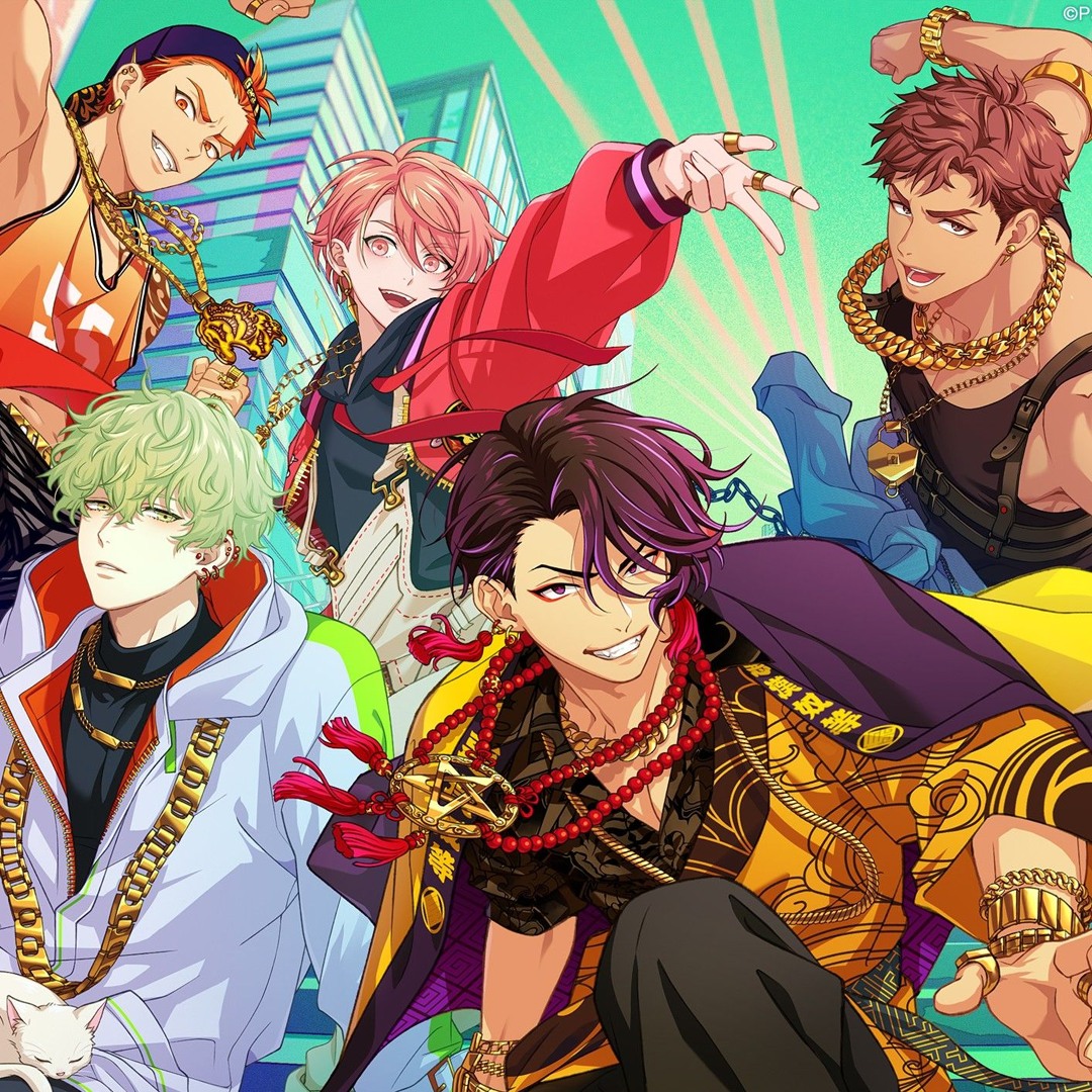 パラライ　プレートペンライト　獄Luck AMPRULE 悪漢奴等　BAE Paradox Live 2025 プレートペンライト 悪漢奴等【アニメ