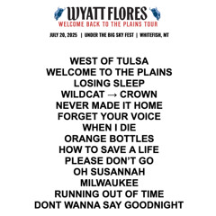 7.20.25 - Whitefish, Montana - Under The Big Sky Festival - Full Show