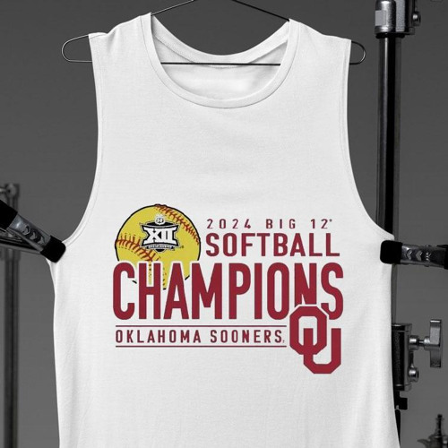 Oklahoma Sooners 2024 Big 12 Softball Conference Tournament Champions Shirt