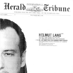 Been Away/ Helmut Lang