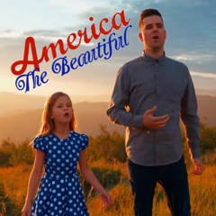 America The Beautiful - 9 - Year - Old Claire Crosby And Dad