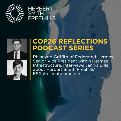 Stream Episode COP26 Reflections: Jannis Bille, ESG & Climate Change ...