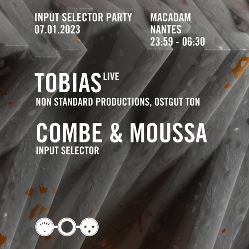 Combe @ Input Selector party, Macadam, Nantes - 07-01-2023