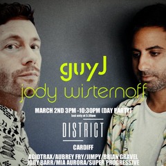 The WarmUp Sessions: Guy J & Jody Wisternoff @ District (Cardiff) mixed by Brian Gravel