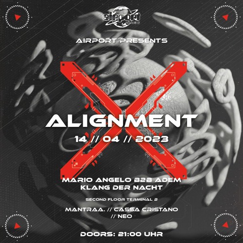 Cassa Cristano @ Airport pres. Alignment // Terminal 2 - Reverse Bass & Techno 160+ BPM