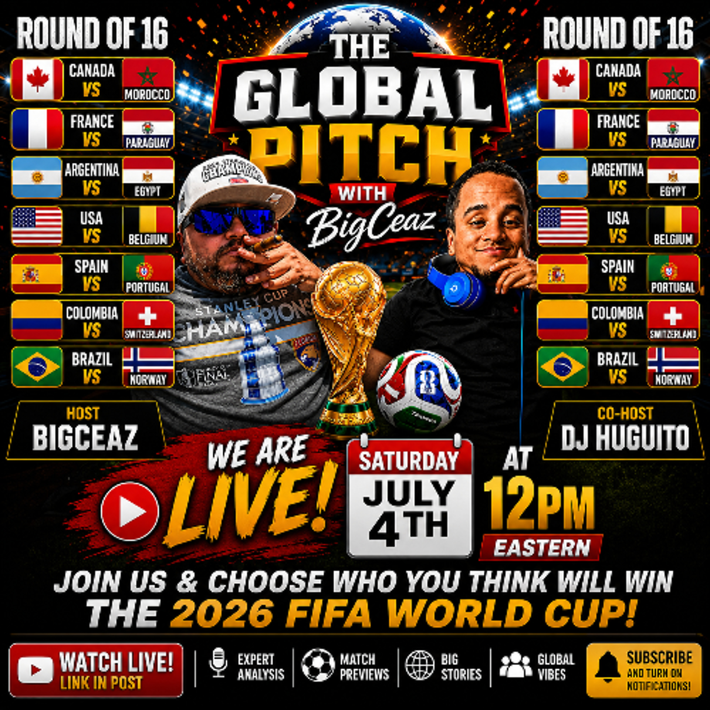 The Global Pitch | The 2026 FIFA World Cup Round of 16 is here! episode artwork