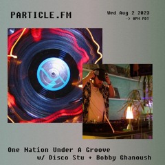 One Nation Under A Groove w/ Disco Stu + Bobby Ghanoush - Aug 2nd 2023