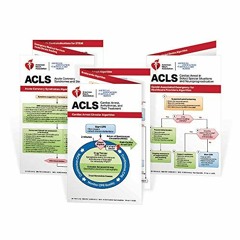 DOWNLOAD PDF 📗 2020 Alcs Reference Card Set by  AHA [PDF EBOOK EPUB KINDLE]