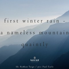 Nameless Mountain Rain [NaviarHaiku406]
