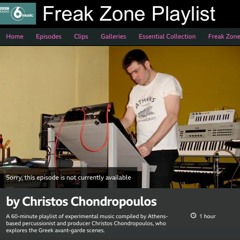 BBC RADIO / FREAK ZONE PLAYLIST
