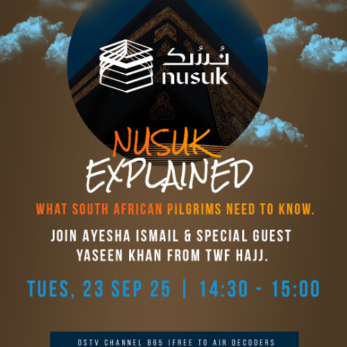 23/09/25 The Afternoon Beat : NUSUK Explained - what S.A'n Pilgrims need to know with Yaseen Khan