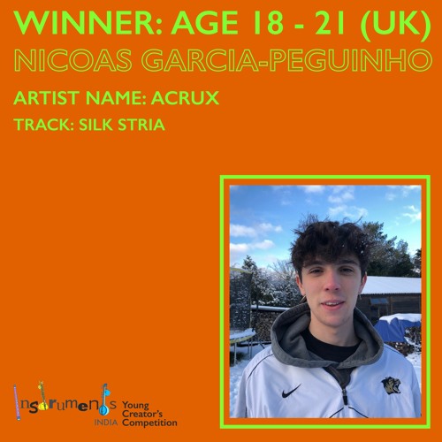 Nicolas Garcia (Acrux) -  Silk Stria | Winner: Age 18-21 UK