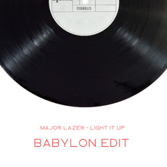 Major Lazer - Light It Up (Babylon Edit)