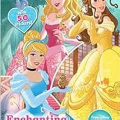VIEW [EBOOK EPUB KINDLE PDF] Enchanting Coloring (Disney Princess) (Giant Coloring Book with 50 Stic