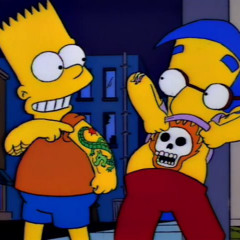 mi herma no se ha virau (bart y milhouse)