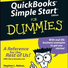 Get KINDLE PDF EBOOK EPUB QuickBooks Simple Start for Dummies by  MBA Stephen L. Nelson 🗃️