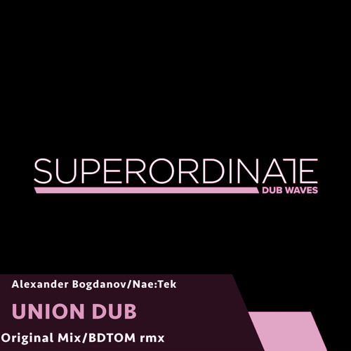 Alexander Bogdanov - Nae:tek -Union Dub (BD TOM Rmx) [Superordinate Dub Waves]