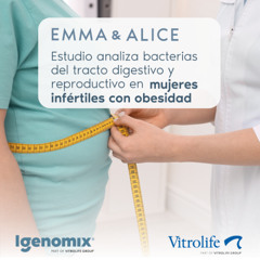 Estudio analiza bacterias del tracto digestivo y reproductivo en mujeres infértiles con obesidad