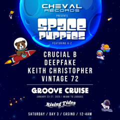 Keith Christopher with Space Puppies at Fortune's Casino on Groove Cruise 2025