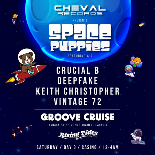 Keith Christopher with Space Puppies at Fortune's Casino on Groove Cruise 2025