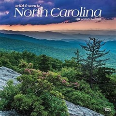 🥜(DOWNLOAD] Online North Carolina Wild & Scenic  2023 12 x 24 Inch Monthly Square Wall Ca 🥜