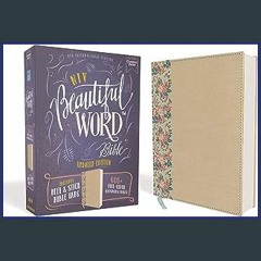 [R.E.A.D P.D.F] 📚 NIV, Beautiful Word Bible, Updated Edition, Peel/Stick Bible Tabs, Leathersoft o