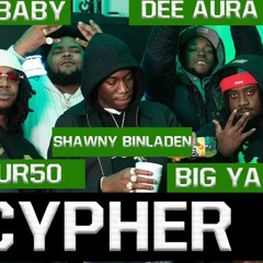 Yellow Tape Boyz CYPHER - Shawny Binladen x Dee Aura x Big Yaya x FOUR50 x Big Baby x Melly Migo