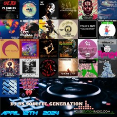 SOULFUL GENERATION BY DJ DS (FR) HOUSESTATION RADIO APRIL 12TH 2024  MP3 MASTER