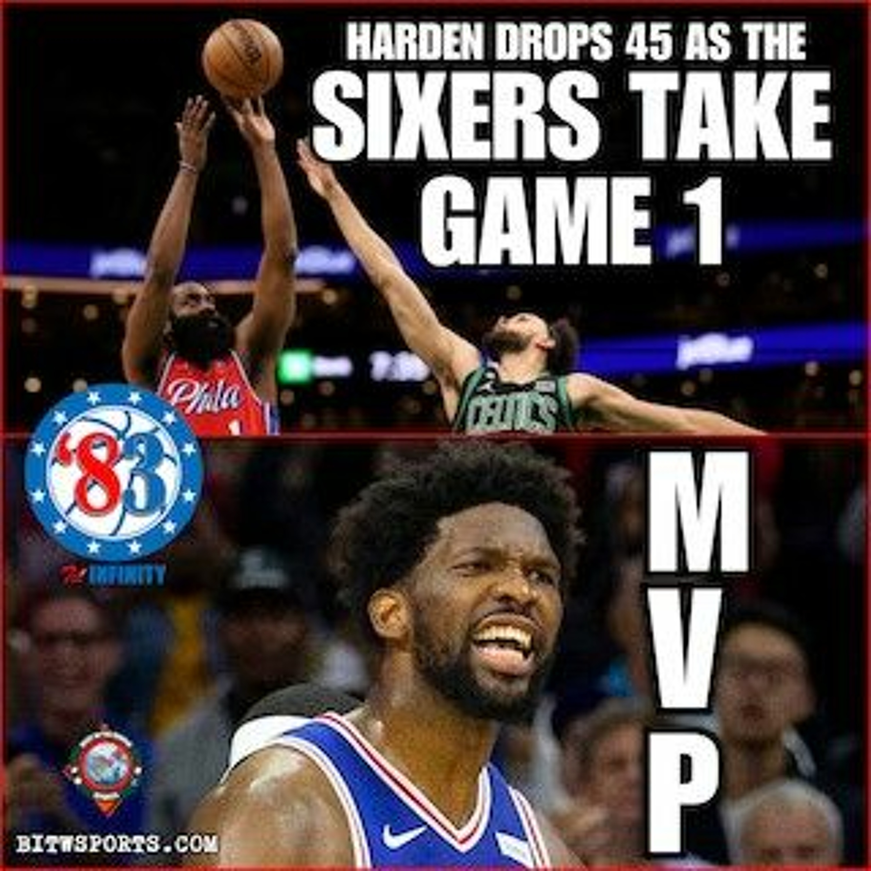 83 'til Infinity NBA Playoff Edition - Recapping Round 2, Game 1 Philly Shocks Boston (050223) episode artwork