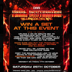 DNB COLLECTIVE : FINAL DESTINATION DJ COMPETITION - WORV
