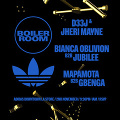 Bianca Oblivion b2b Jubilee | Boiler Room x Adidas: Los Angeles