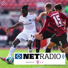 netradio | 15. Spieltag 2020/21: 1. FC Nürnberg – HSV 1:1 | "Fuß rein und durch die Beine!"