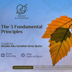 The Three Fundamental Principles - Class #11 - Shaykh Umar Quinn