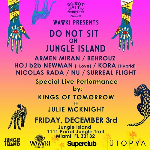 SURREAL FLIGHT AT DO NOT SIT AT PARROT JUNGLE FOR ART BASEL WEEK 2021.WAV