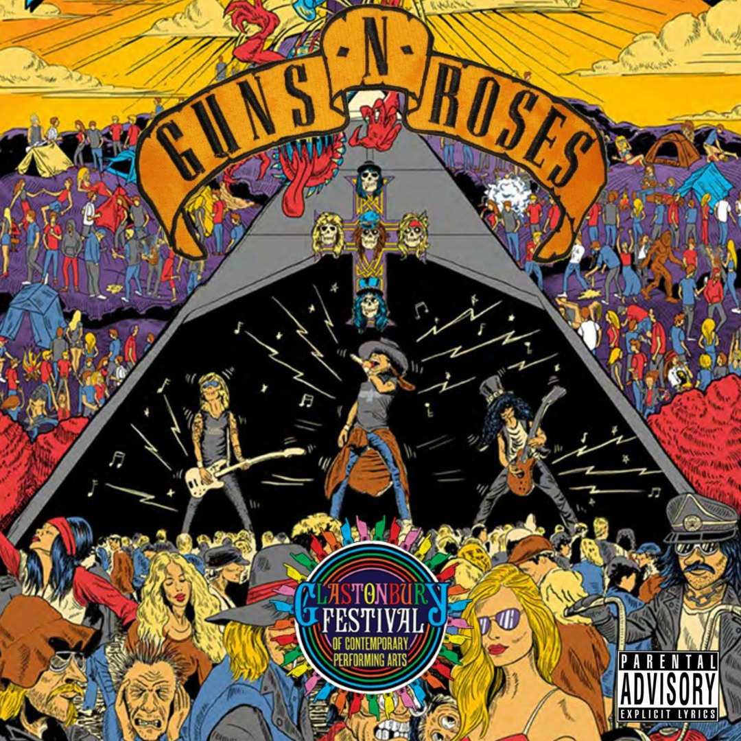 Stream Guns N' Roses - Bad Obsession (Live At Glastonbury