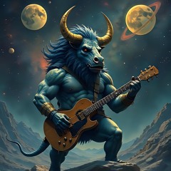Minotaur soittaa avaruusmusiikkia