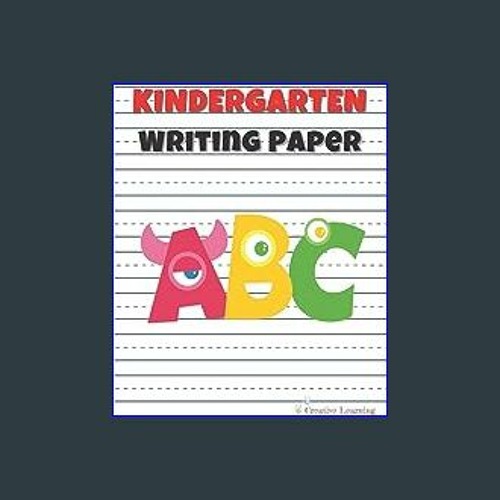 Kindergarten Writing Paper