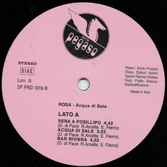 SP PRD 1016 • Rosa - "Acqua Di Sale"
