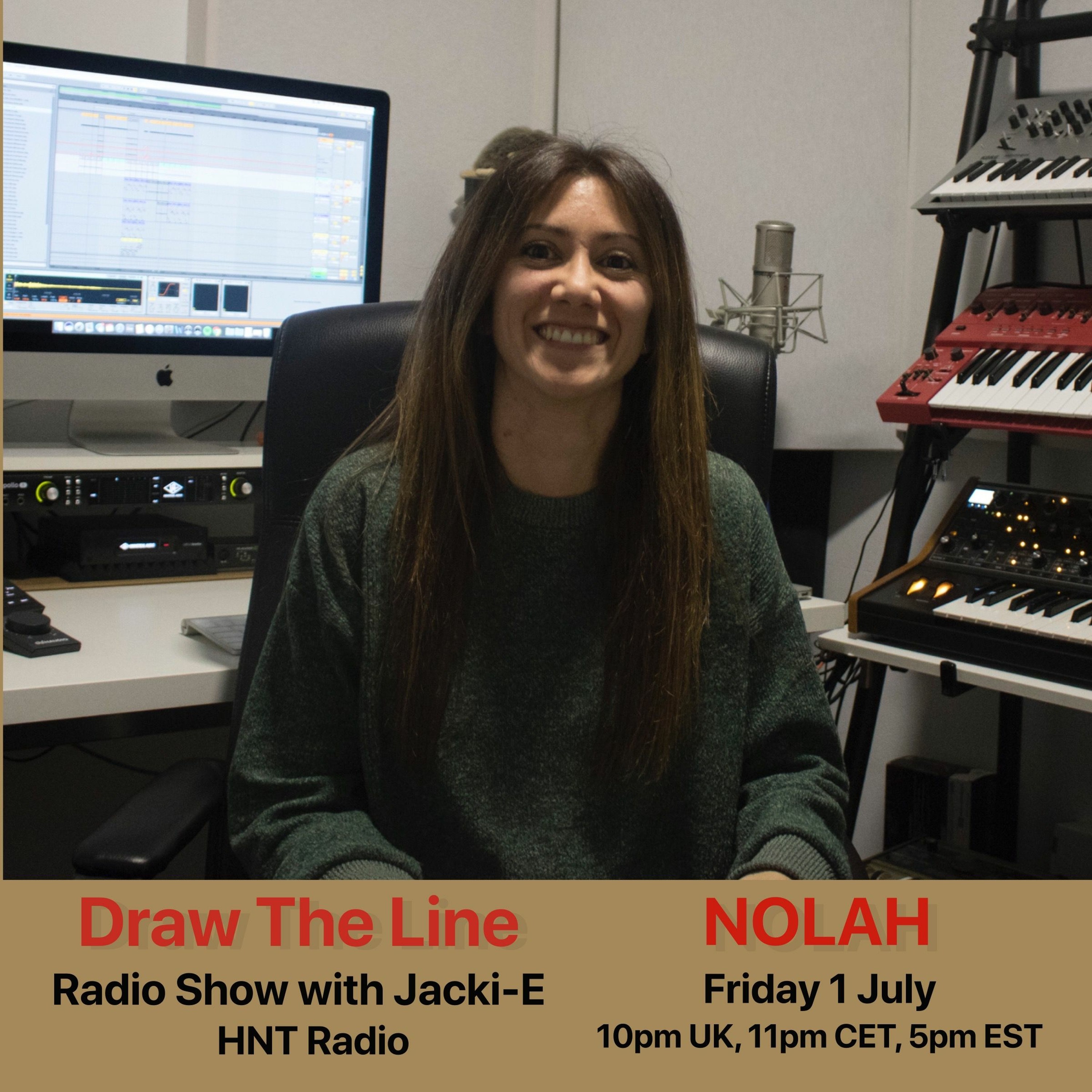 Jacki-E and Draw The Line Radio Show