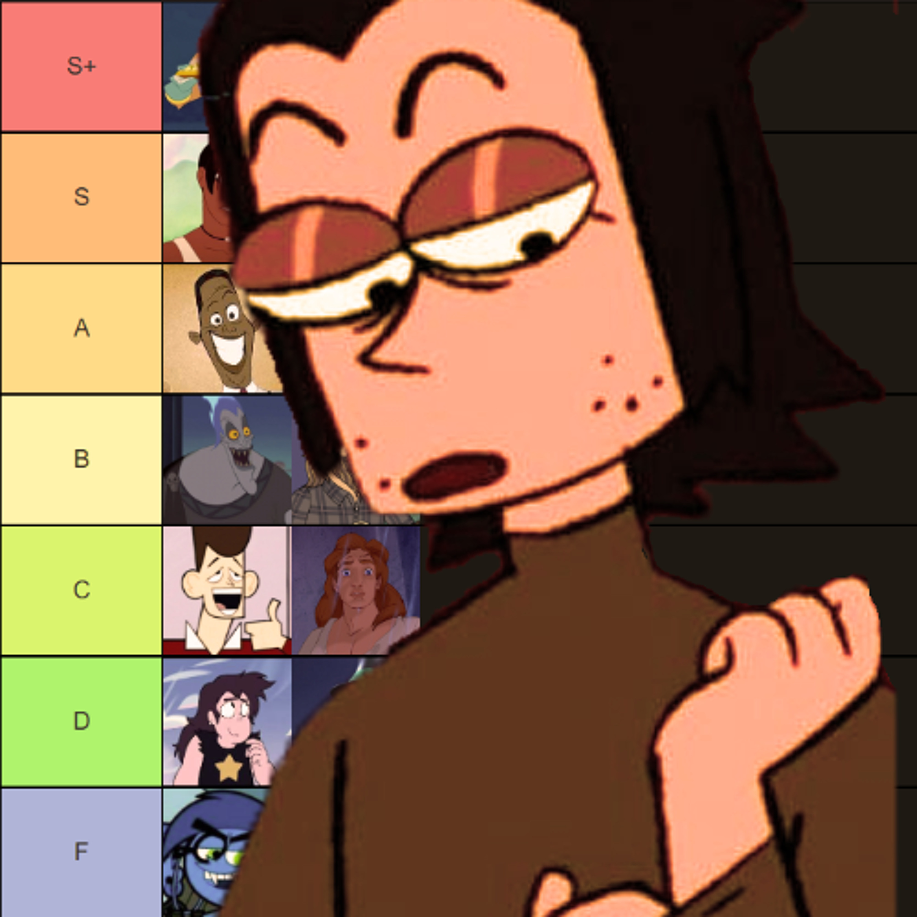 Tiers in Heaven 20: Cartoon Hotties (Male) episode artwork