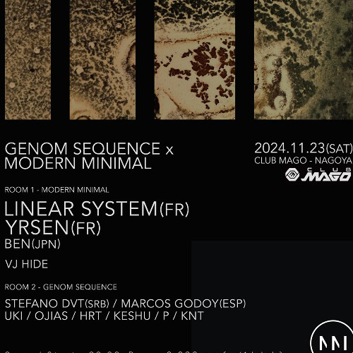 Recorded Sessions 009 - Linear System warm up set at Mago Club Nagoya - Modern Minimal (23.11.2024)