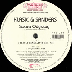Klasic & Sanders - Space Odyssey (Original Mix)