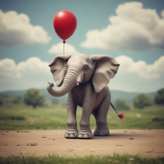 The Elephant And The Balloon