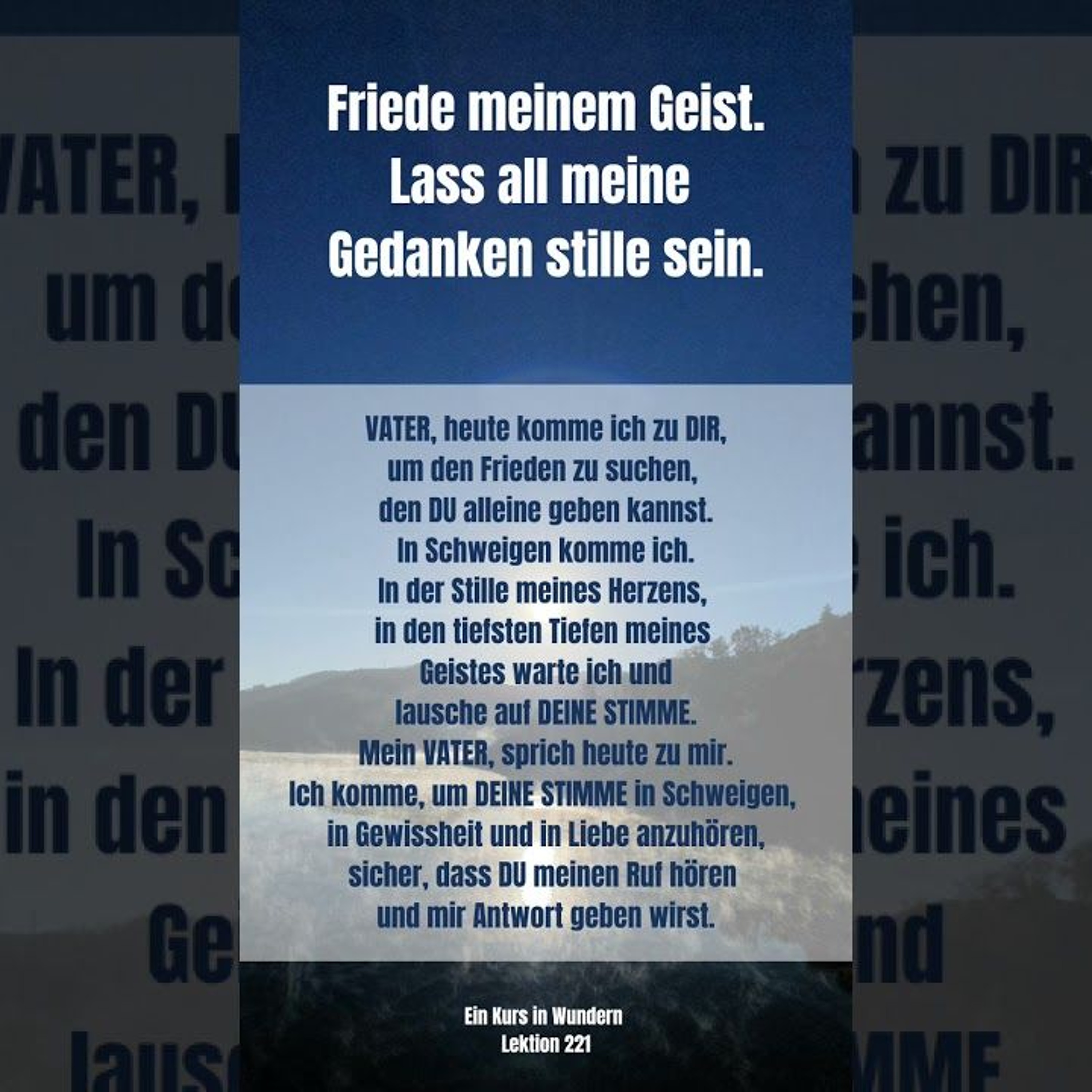 zumkurs - Podcasts zu Ein Kurs in Wundern - EKIW
