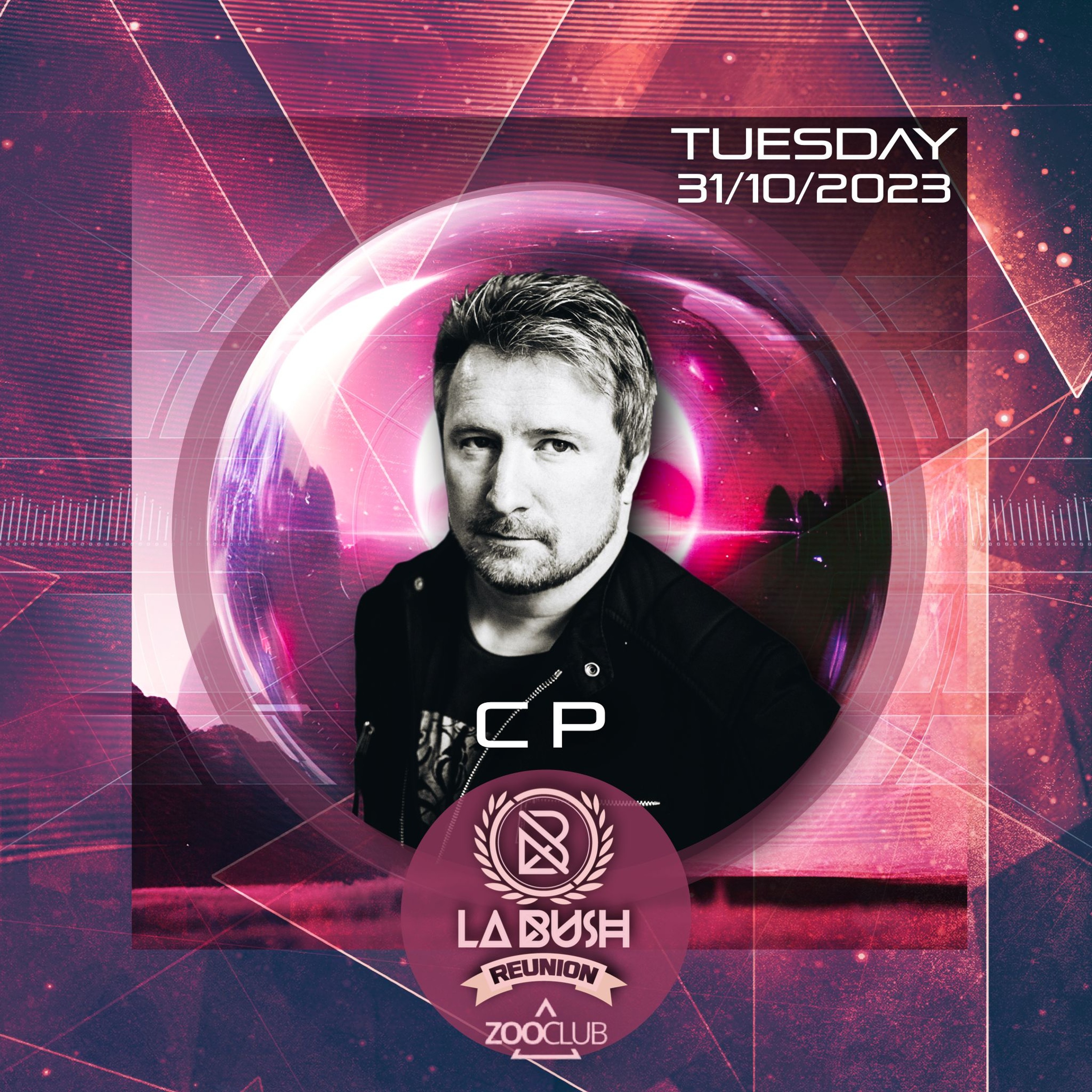 Cedric Piret (CP) @ ZooClub (BE) - La Bush Reunion - 31-10-2023 episode artwork