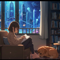 Chilling Girl – Late Study Session Lofi 5